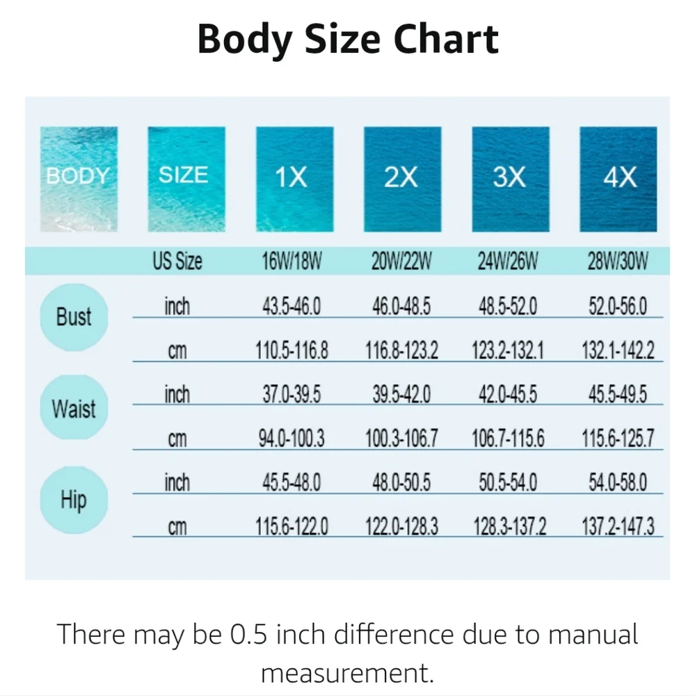 Two Piece PLUS SIZE Short Sleeve Rash Guard Colorful Wave Pattern Swim Set